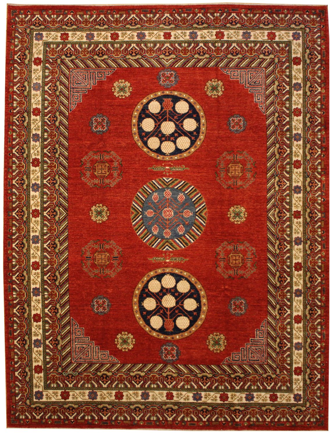 Chobi - Ghotan - Red - 8.10 x 11.8