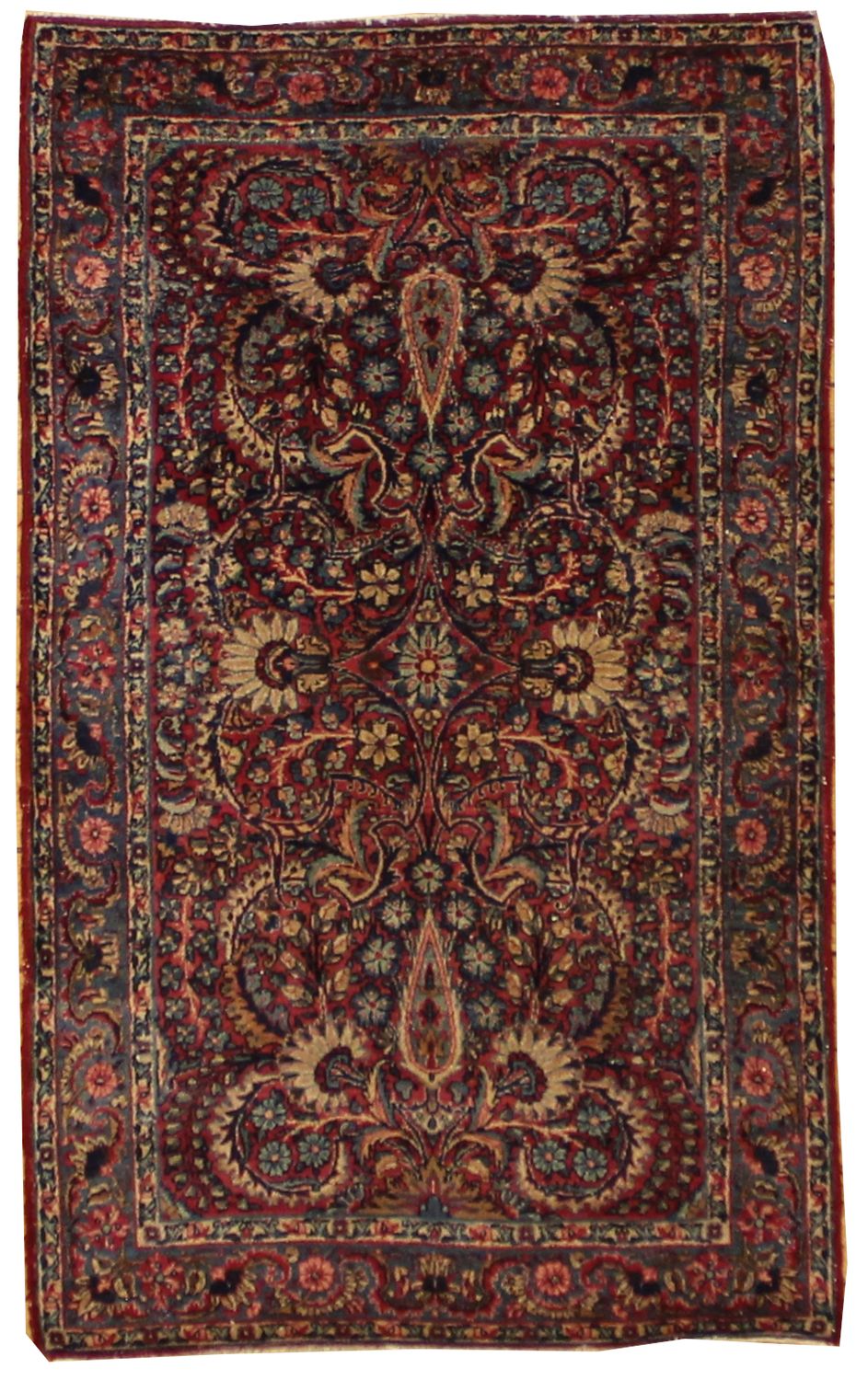 Painted Sarouk - 2.10 x 4.9