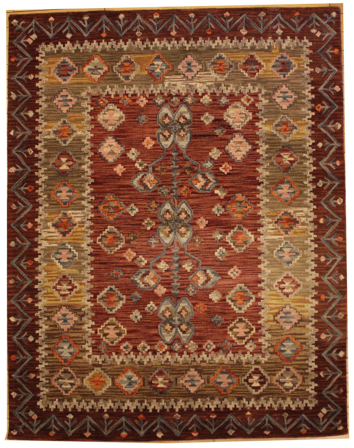 Tufted 1 Southwestern - 7.6 x 9.7
