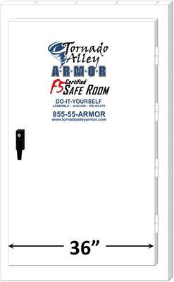 36" Extra Wide Easy Access Door