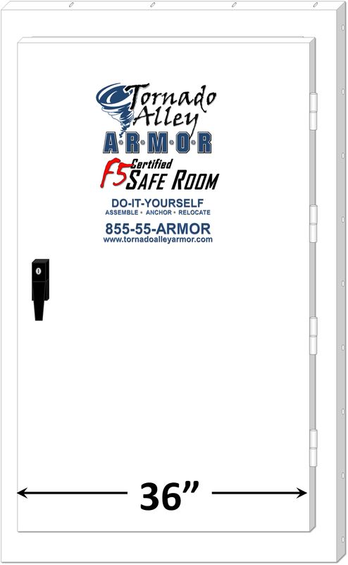 36" Extra Wide Easy Access Door