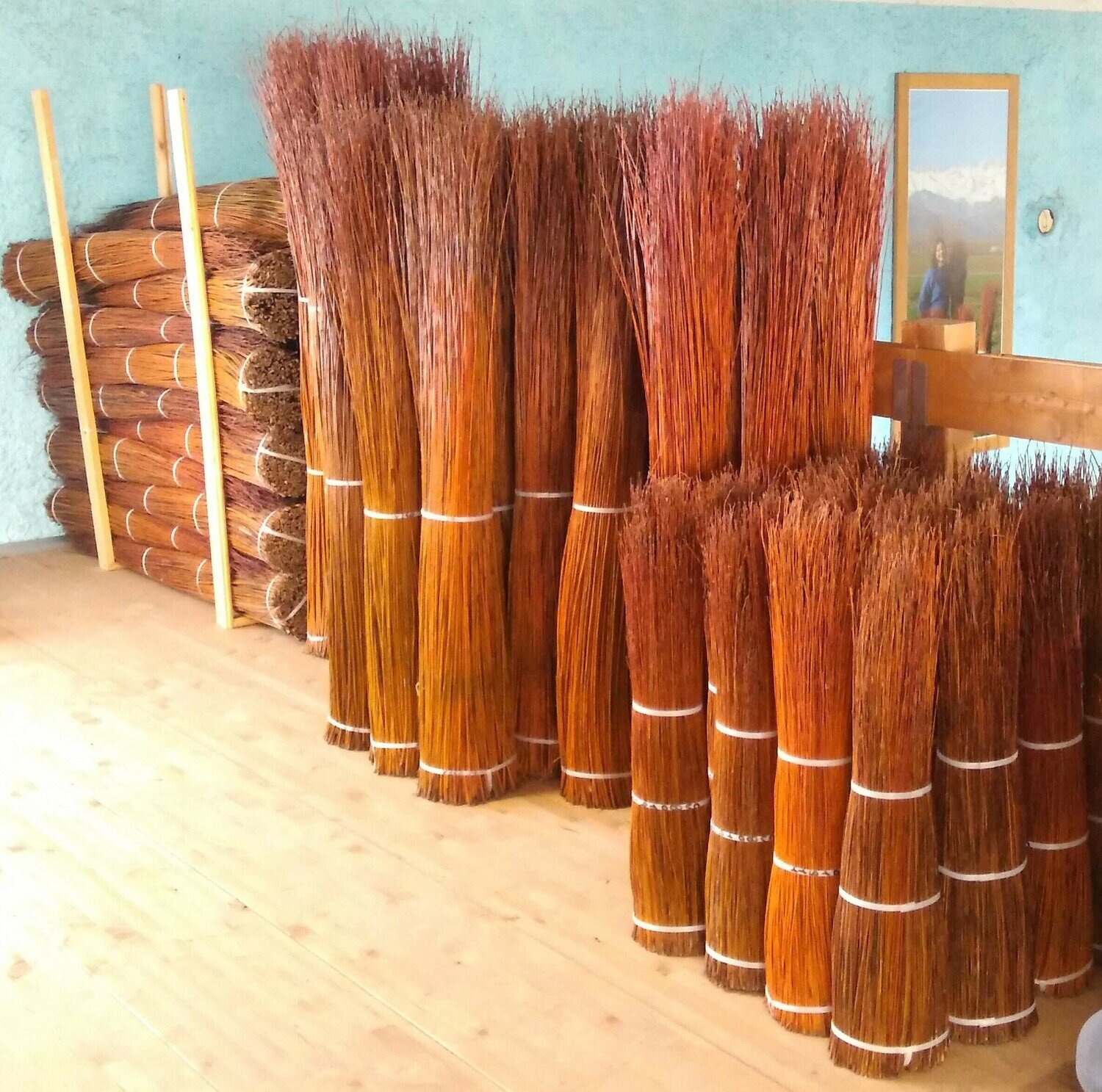 Rosso mattone, salici/corteccia  cm 140, kg 2,5