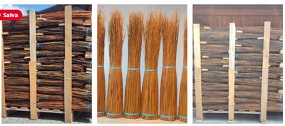 Nocciola/ocra/nero, salici/corteccia  cm 060, kg 1,5