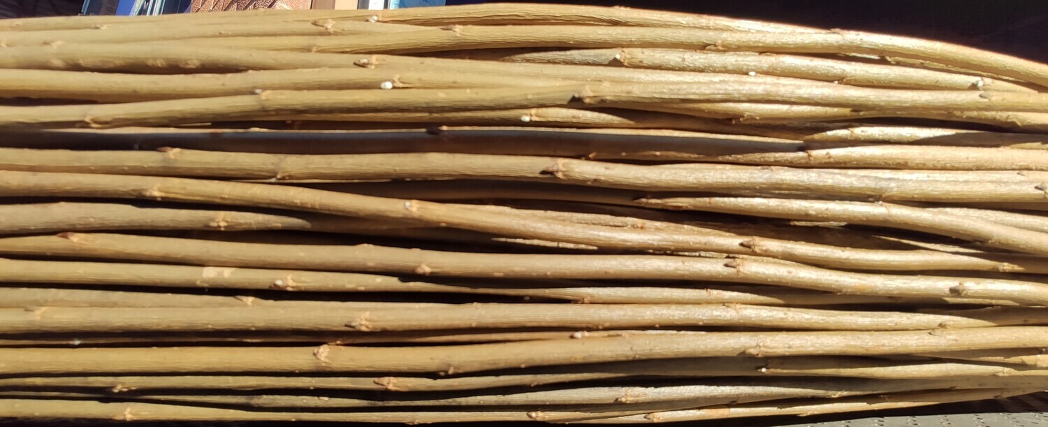 Verde militare, salici con corteccia cm 120, kg 2,5