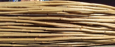 Verde militare, salici con corteccia cm 120, kg 2,5