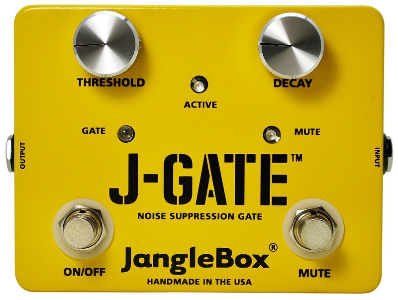 Jangle Box ジャングルボックス ノイズゲート J-Gate コンプレッサー・ノイズゲート】アメリカのエフェクターブランド