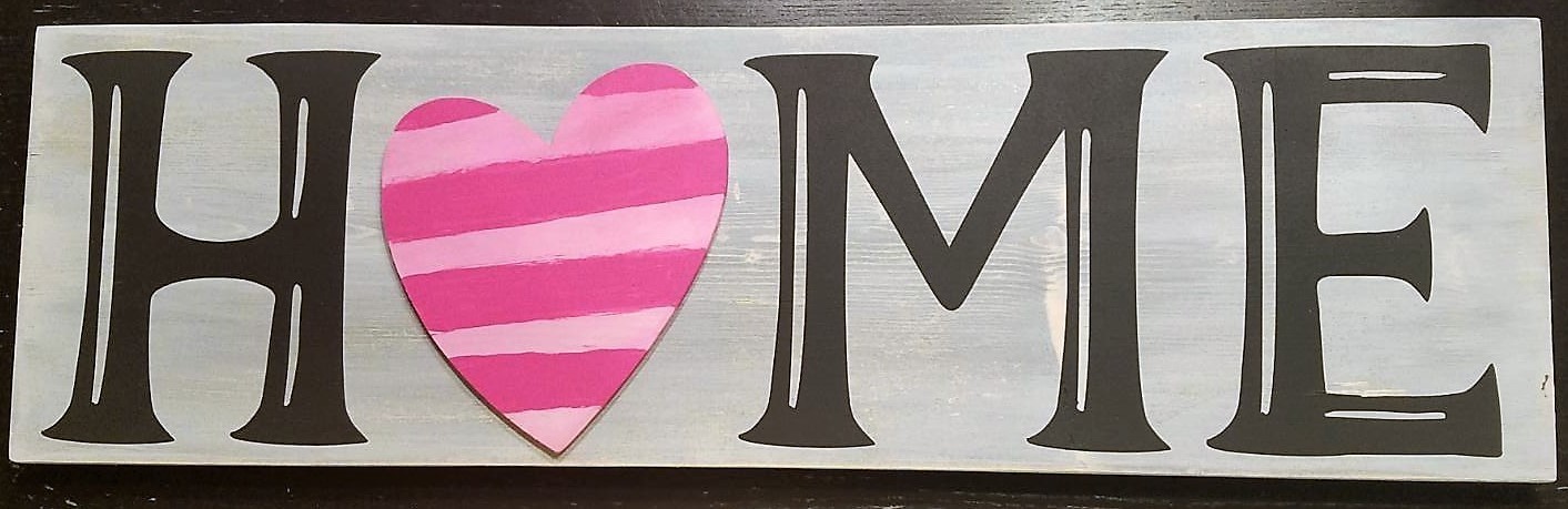 HOME Interchangeable Seasonal Sign