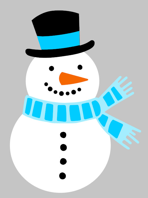 Snowman Door Hanger