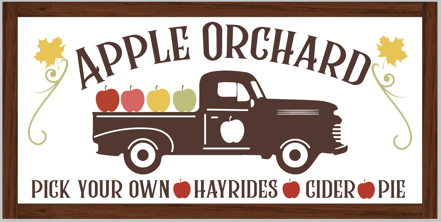 Apple Orchard (framed)