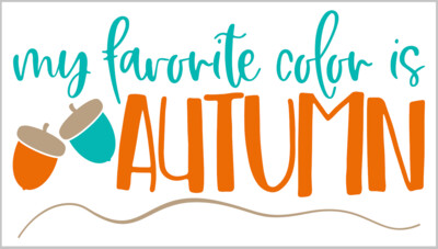 My Favorite Color is Autumn