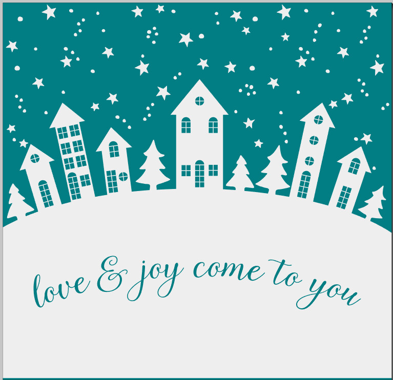 Love &amp; Joy come to you winter Christmas holiday