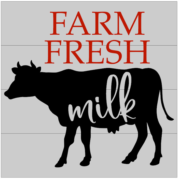 Farm Fresh Milk Cow