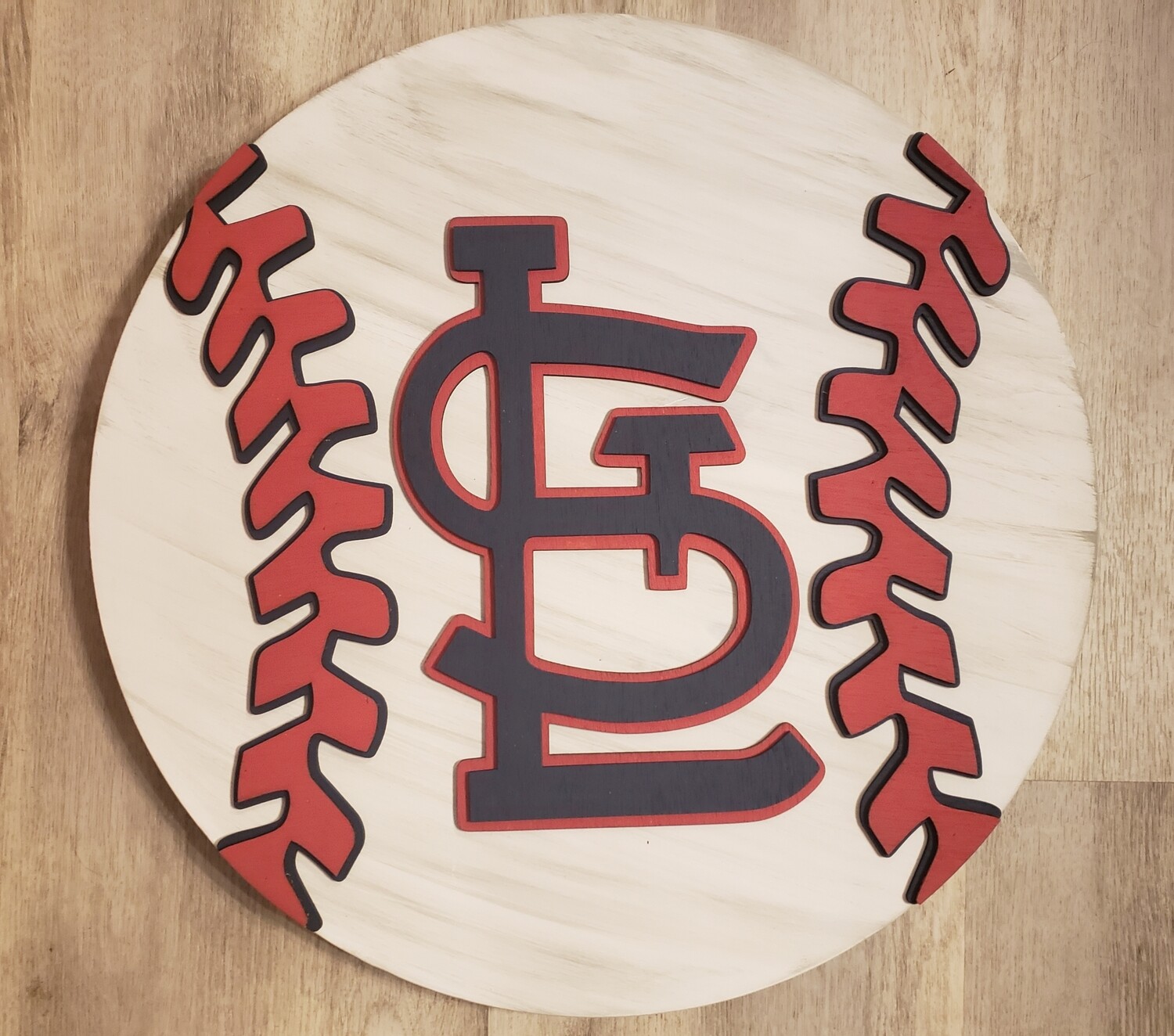 3D Sports Team Sign - 18&quot; Round