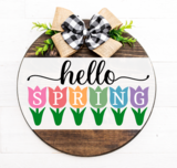 Hello Spring 3D Round