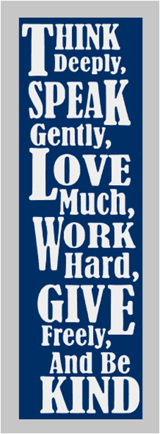 Think Deeply, Be Kind