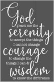 Serenity Prayer