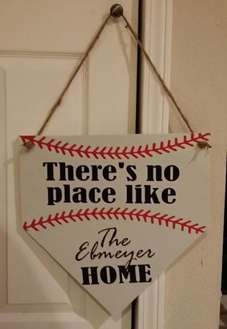 No Place like Home Door Hanger