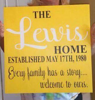 Personalized Welcome to Our Story