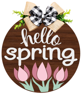 Hello Spring 3D Round
