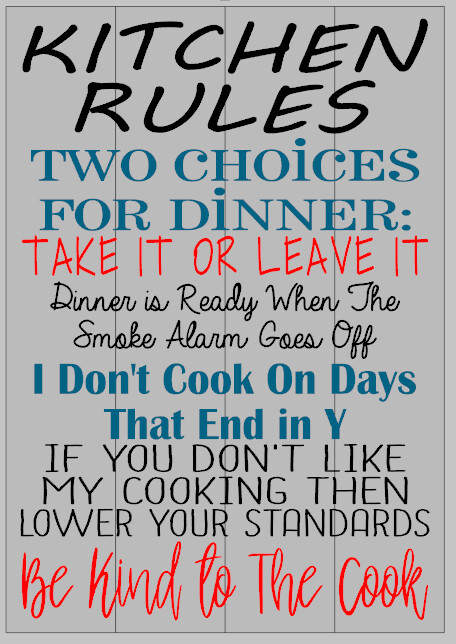 Kitchen Rules