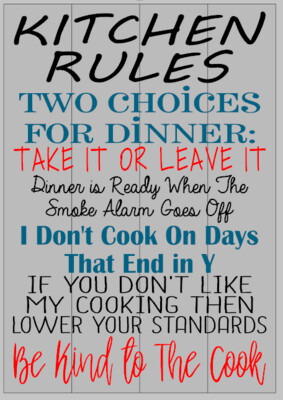 Kitchen Rules