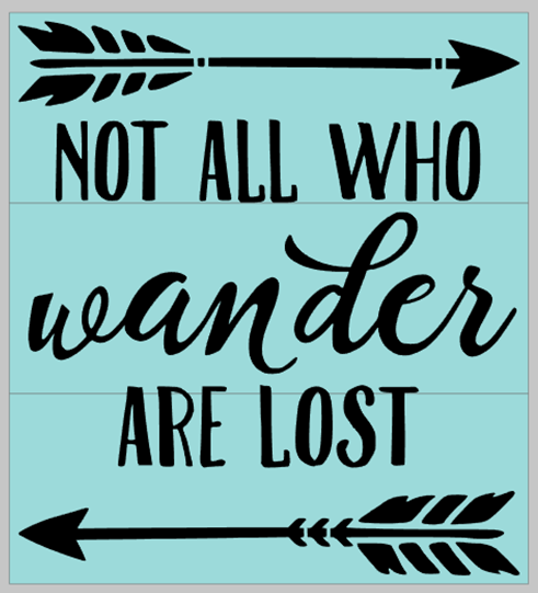 All Who Wander