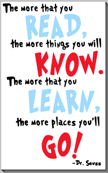 The Places you Will go