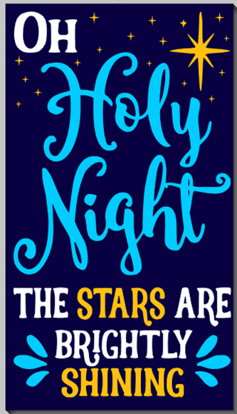 O Holy Night, the Stars are Brightly Shining