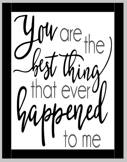 You are the Best Thing
