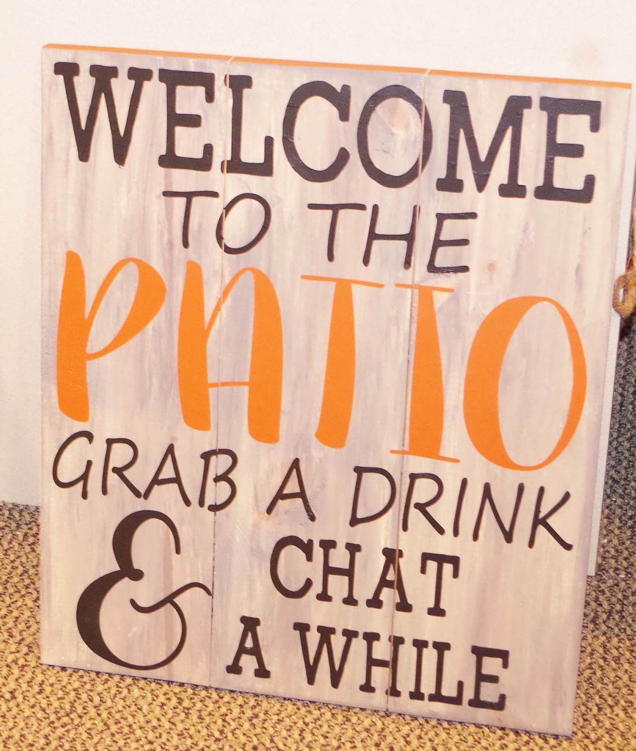 Welcome to the Patio
