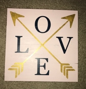 LOVE with arrows