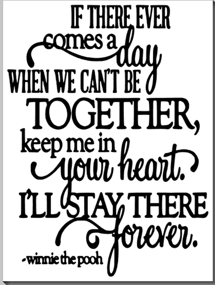 If there ever comes a day...