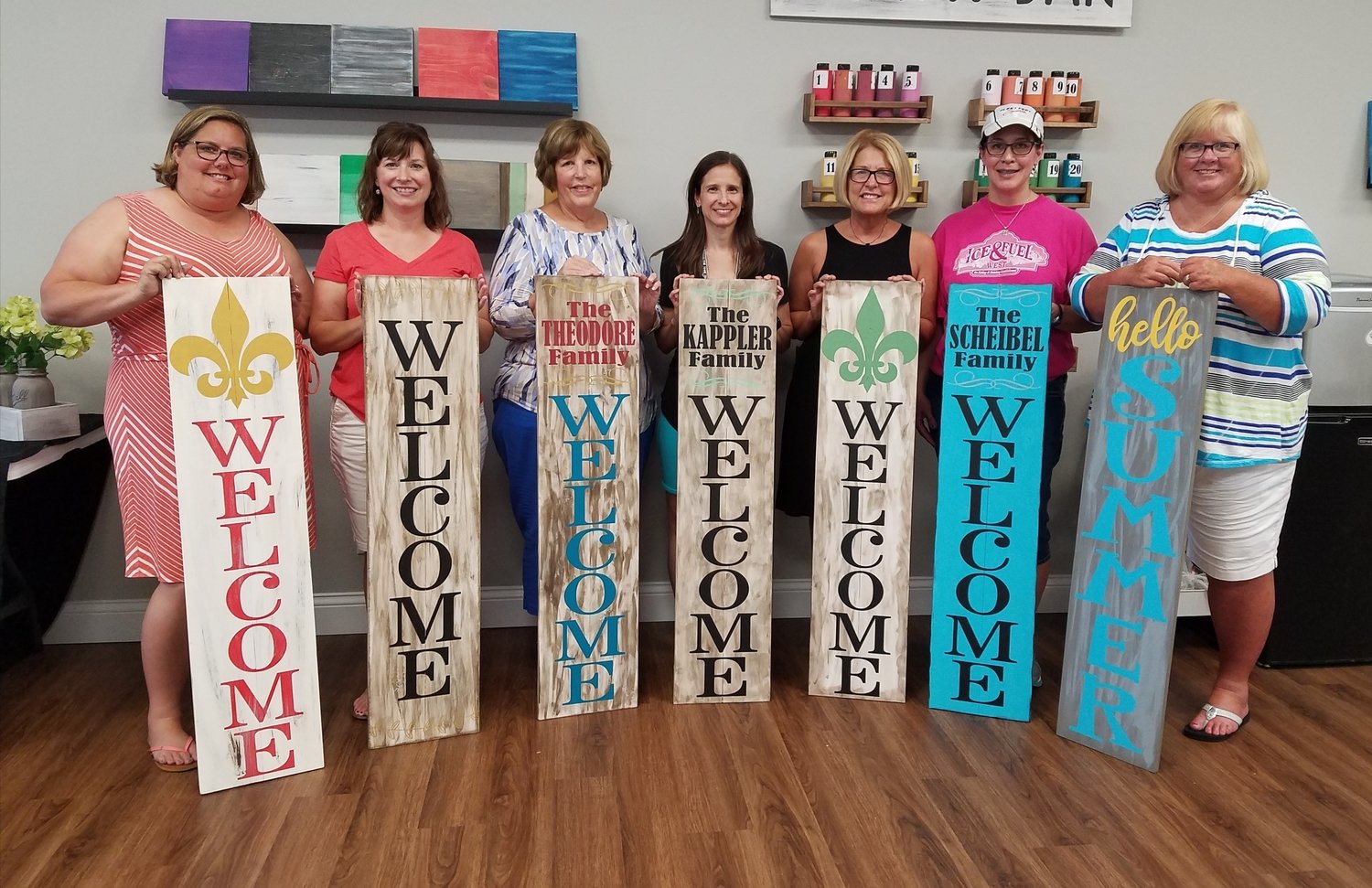 Porch Welcome Sign