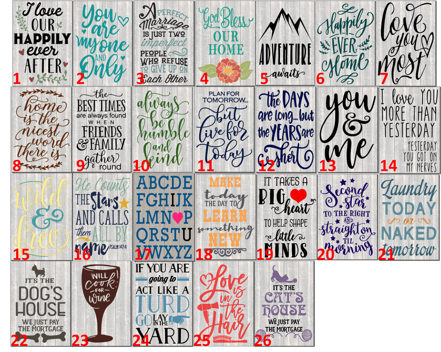 Pick Your Pallet