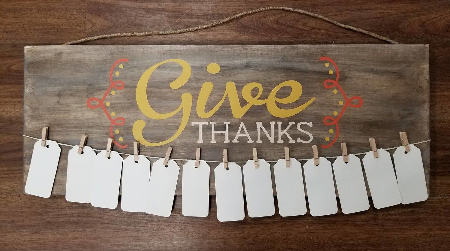 Give Thanks Board
