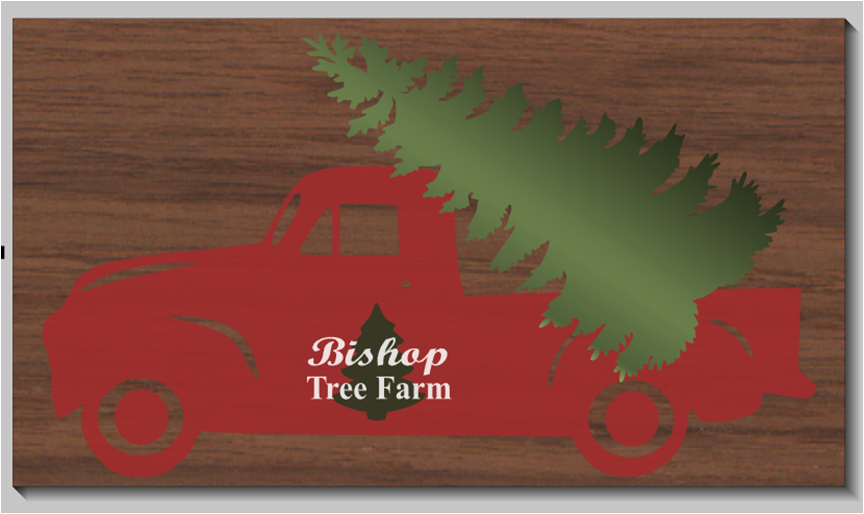 Personalized Christmas Tree Farm