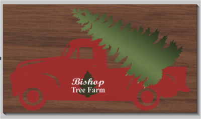 Personalized Christmas Tree Farm