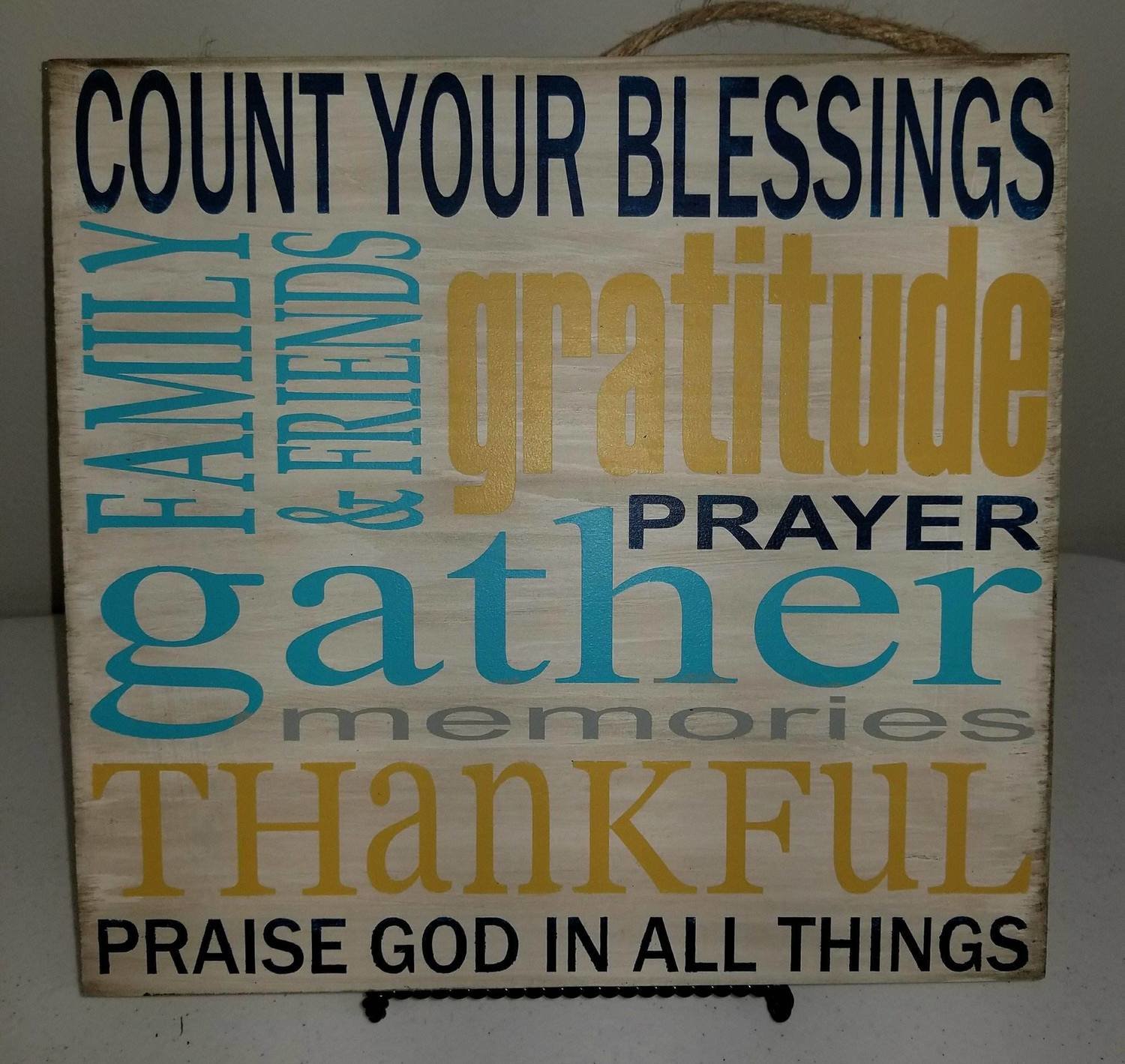 Thankful Thanksgiving Word Art