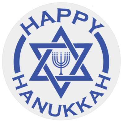 Happy Hanukkah Round