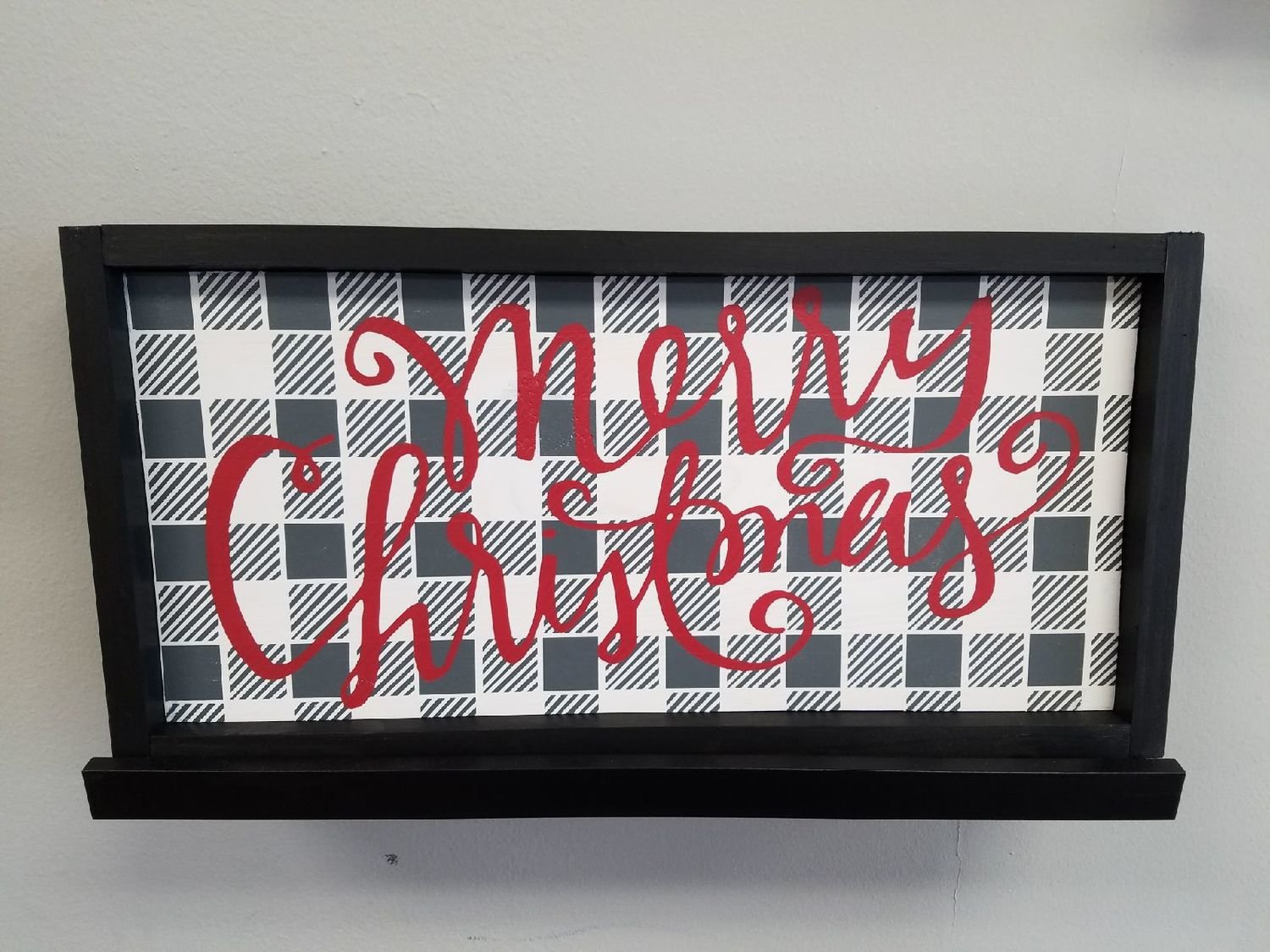 Merry Christmas Framed Sign