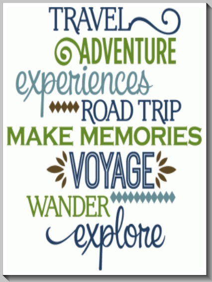 Travel Inspirational Words