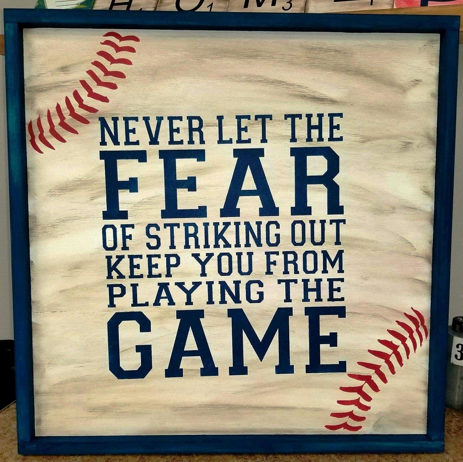 Never Let the Fear