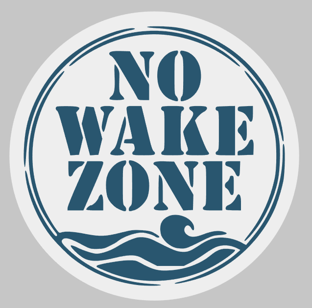 No Wake Zone