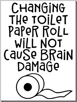 Changing the Toilet Paper Roll