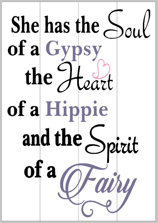 She has the Soul of a Gypsy