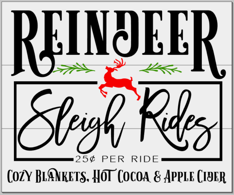Reindeer Sleigh Rides