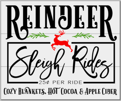 Reindeer Sleigh Rides