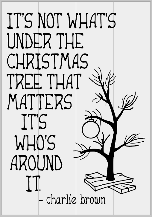 Not What&#39;s Under the tree - Charlie Brown