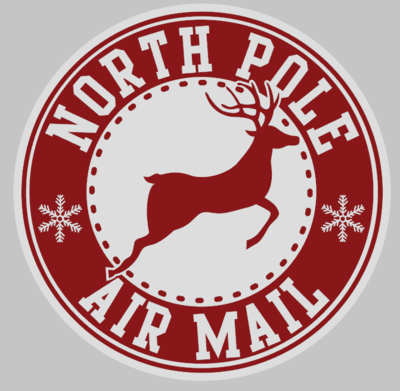 Round Northpole Air Mail