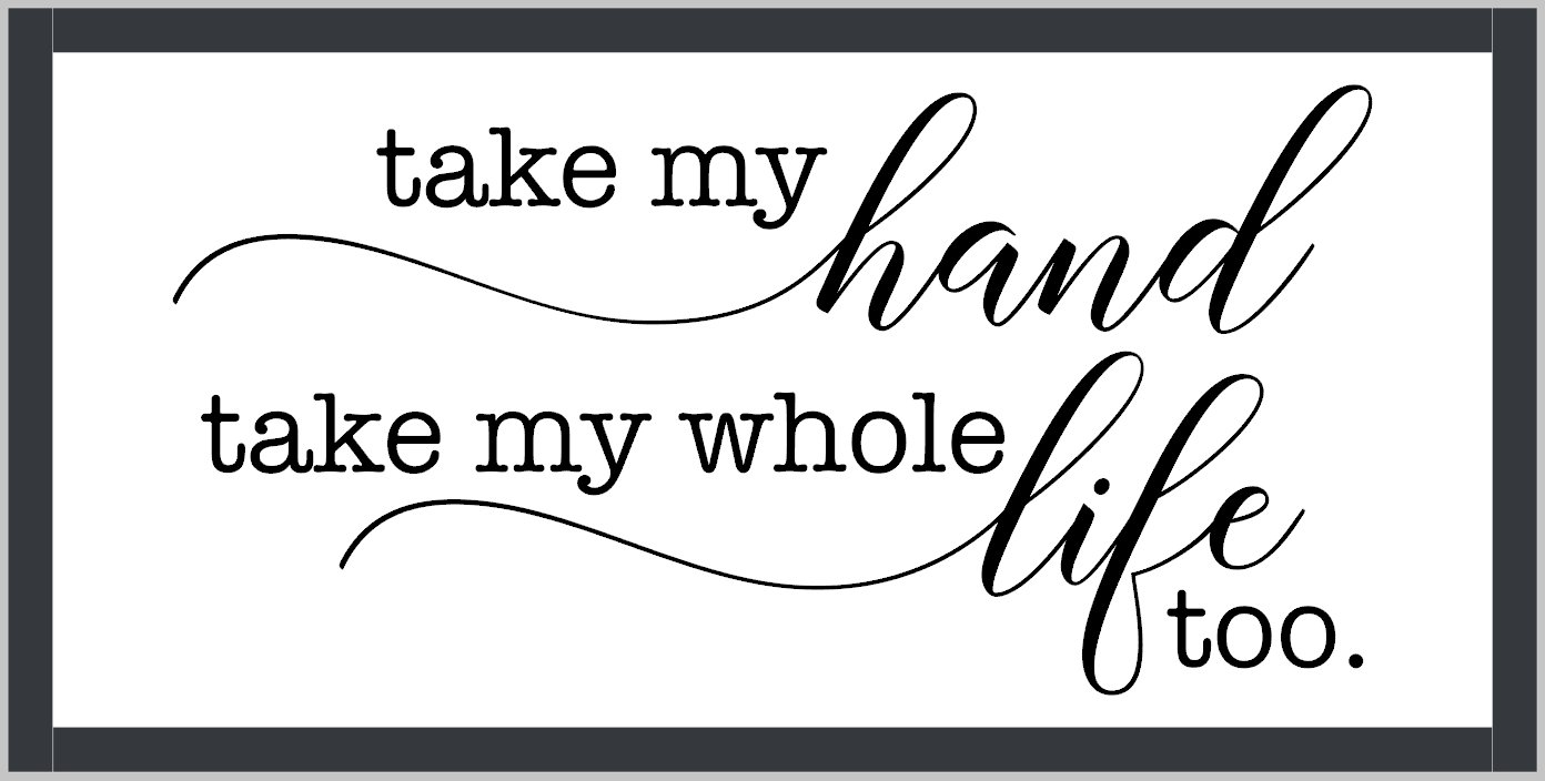 Take my Hand